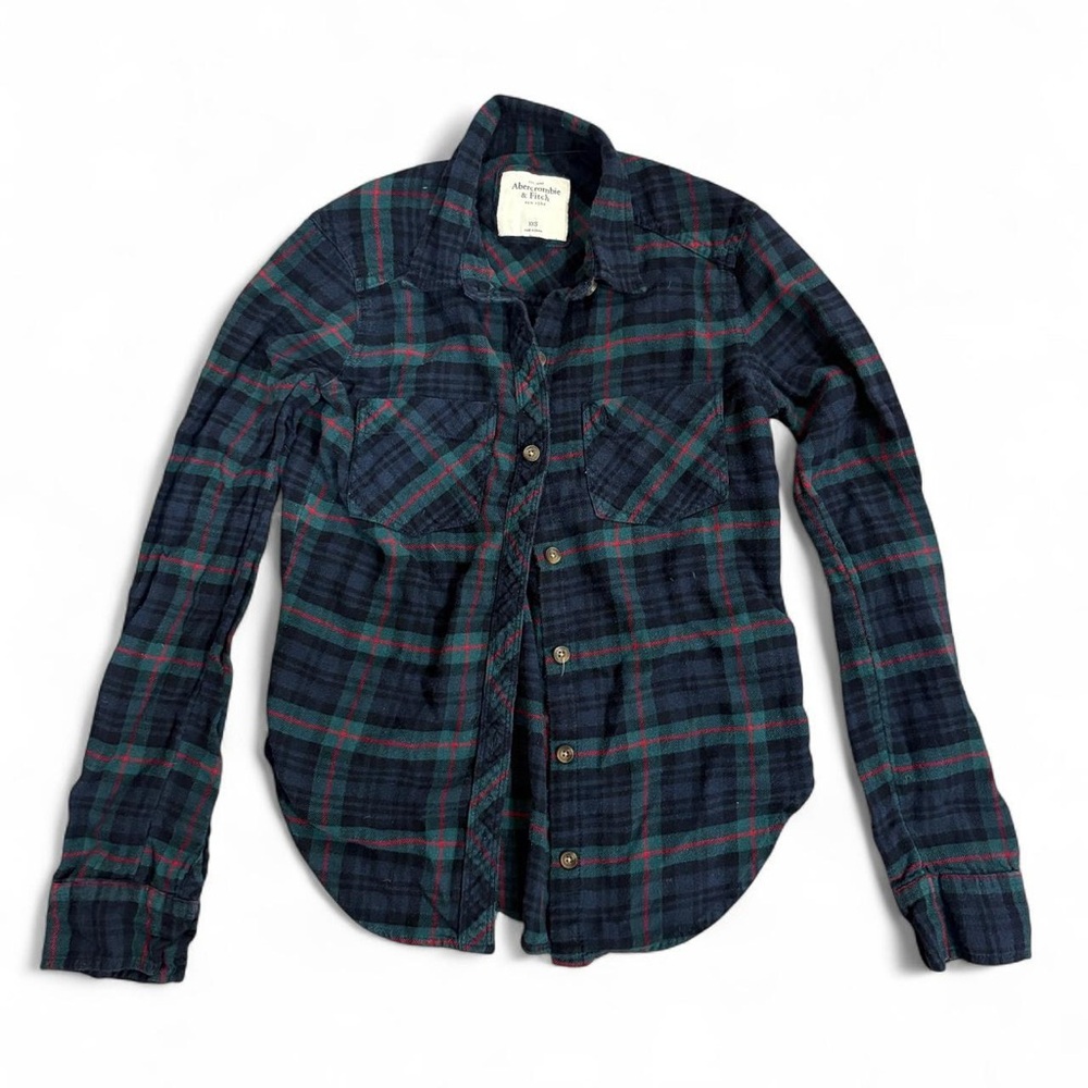 Y2K Abercrombie Flannel Button Down Shirt